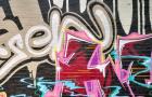 Bild på graffitivägg